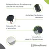 BirnePower Pflanzkübel Gracia Case mit Füßen 39cm Anthrazit Produktbild-Vorschau 4