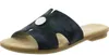 Rieker 64290-14 Damen Pantoletten Clogs Blockabsatz blau, Produktbild-Vorschau 1