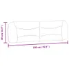 CLORIS Kopfteil-Kissen Creme 180 cm Stoff - Kopfteile Produktbild-Vorschau 10