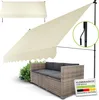 Juskys Klemmmarkise Kapstadt 400x120 cm - Höhenverstellbar, Produktbild-Vorschau 1