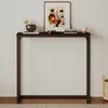 Table d'appoint noire, console d'entrée, spacieuse, haute, Voir les images du produit 2