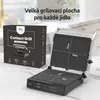 Kontaktní gril Olvy, 2000 W, elektrický gril a sendvičovač, Náhled obrázku produktu 11