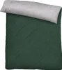 A flat lay of a duvet cover and pillowcase set. Produktbild-Vorschau