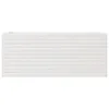 Pflanzkübel Weiß 110x60x45,5 cm Massivholz Kiefer Produktbild-Vorschau 5