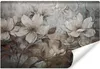 Muralo Vlies Fototapete BLUMEN Blätter Pflanzen Beton Produktbild-Vorschau 1