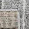 Moderner Teppich mit abstrakten Quadraten schwarz grau Produktbild-Vorschau 4