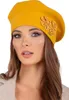 Vivisence Baskenmütze Damen mit Blumenapplikation Produktbild-Vorschau 2