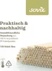 Trinkhalm aus Papier , in Naturbraun, Ø 8 mm / 15 cm, 150 Produktbild-Vorschau 5