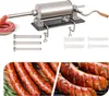 Nadziewarka do kiełbas Nadziewarka do kiełbas 4L ze stali Podgląd zdjęcia produktu 7