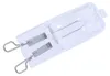 10 pièces G9 40W JCD type lampe halogène en verre clair, Voir les images du produit 4