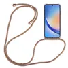 A phone case with a lanyard is shown against a white background. Produktbild-Vorschau