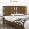vidaXL Bett Kopfteil Honigbraun 165,5x4x100 cm Massivholz Produktbild-Vorschau 2