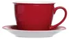 Doppio Serie Jumbo Obere Tasse / Kaffeetasse 360ml, rot, 1 Produktbild-Vorschau 1