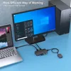 BENFEI KVM-Switches USB 3.0 Switch 2 Computer 4 USB Geräte Produktbild-Vorschau 3