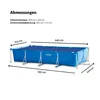 Intex-Schwimmbecken mit rechteckigem Rahmen – 450 x 220 x Produktbild-Vorschau 3