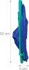 Relaxdays Moonchair Kinder, Dino, faltbar, HxBxT: 47 x 50 x Produktbild-Vorschau 5