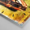 Wanduhr - Quadrat - Glasuhr - Auto Geschwindigkeit Produktbild-Vorschau 5