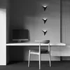Lampa ścienna LED, metal, czarny, geometryczny wzór Podgląd zdjęcia produktu 2