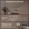 S'AFIELINA Specchio da bagno a LED specchio rotondo da Anteprima dell’immagine prodotto 6