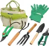 Gartenwerkzeug Set 7 teilig mit Tasche Gartengeräte Produktbild-Vorschau 1