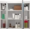 Devon Armoire de toilette murale avec miroir, 3 portes, Voir les images du produit 3