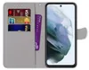Für Samsung Galaxy S21 FE Kunst-Leder Handy Tasche Motiv 9 Produktbild-Vorschau 3