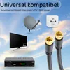 PremiumX 30m SAT TV Antennenkabel F-Anschlusskabel mit Produktbild-Vorschau 6