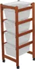 Carrello da cucina 4 cestini estraibili ed un vassoio Jolly Anteprima dell’immagine prodotto 1