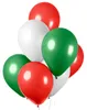 Italien Party Deko Set 74 tlg. Partyset Partydeko rot grün Produktbild-Vorschau 11