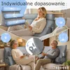 Poduszka pod plecy ELONEO z wyjmowanym wałkiem pod szyję i Podgląd zdjęcia produktu 4