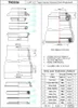 Diagram showing the components and dimensions of a bicycle headset. Voir les images du produit