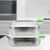 Wolketon 800ml+1400ml Brotdose Metall Brotdose Produktbild-Vorschau 2