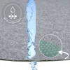 Rückseite des Nadelfilz Bodenbelags mit Drainagenoppen für den Wasserabfluss Produktbild-Vorschau