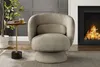 riess-ambiente Drehbarer Design Sessel BOSSA NOVA taupe Produktbild-Vorschau 2
