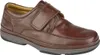 Scarpe Roamers da uomo in pelle con velcro DF1692 (40 EU) Anteprima dell’immagine prodotto 1