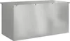 vidaXL Venkovní úložný box, stříbrný, 100 x 50,5 x 50 cm, Náhled obrázku produktu 1