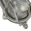 Close-up of a metal and glass outdoor light fixture. Produktbild-Vorschau