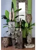 Gilde Säule, "Flora", Blattmotiv, Glas, Metall, Produktbild-Vorschau 2