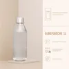 Bouteille en verre Mysoda argentée 1 L Voir les images du produit 6