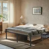 YZNAHRE Bettgestell 160x200 cm Metallbett Bettrahmen mit Produktbild-Vorschau 7