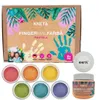 Kneta Fingerfarben Pastell vegan - 6 Farben Produktbild-Vorschau 1