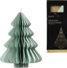 Kaemingk Weihnachtsanhänger Tannenbaum Mintgrün Glitter & Produktbild-Vorschau 4