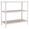 MADERCLICK SUPERPLUS 3/500 900 BRANCO/MADEIRA Metallregal Produktbild-Vorschau 2
