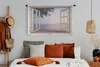 MuchoWow® Wandteppich Wandbehang Aussicht - Strand - Palme Produktbild-Vorschau 4
