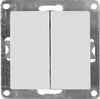 Serien-Schalter McPower "Cup", 2-fach, 250V/10A, UP, weiß, Produktbild-Vorschau 1