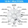 Fiocco di neve - Utensili manuali multifunzionali a forma Anteprima dell’immagine prodotto 14