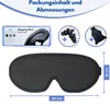 Hilvard Schlafmaske, Augenmask, inklusive Produktbild-Vorschau 5