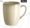 Mäser 931736 Servizio combinato Ossia per 4 persone, gres, Anteprima dell’immagine prodotto 8