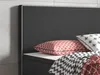 Boxspringbett K003 180x200 cm Webstoff Anthrazit Produktbild-Vorschau 3
