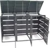 Mülltonnenbox Mülltonnenverkleidung 3er 240L Müllbox Produktbild-Vorschau 4